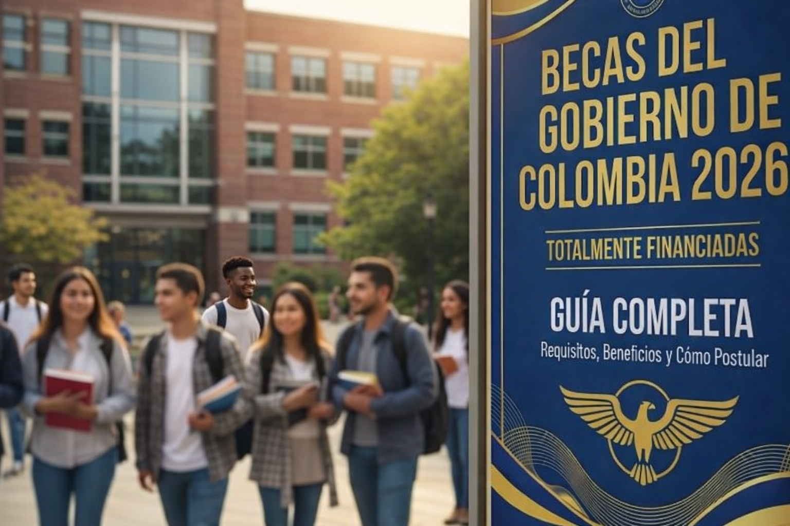 Becas del Gobierno de Colombia 2026 (Totalmente Financiadas): Guía Completa, Requisitos, Beneficios y Cómo Postular