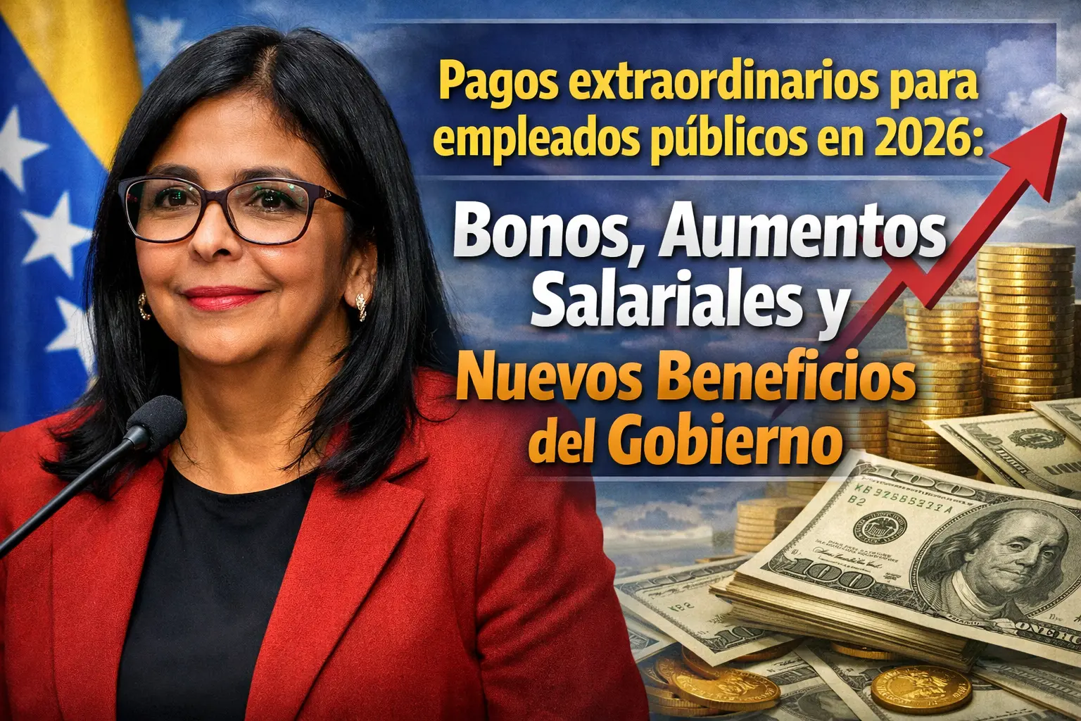 Pagos extraordinarios para empleados públicos en 2026: bonos, aumentos salariales y nuevos beneficios del Gobierno