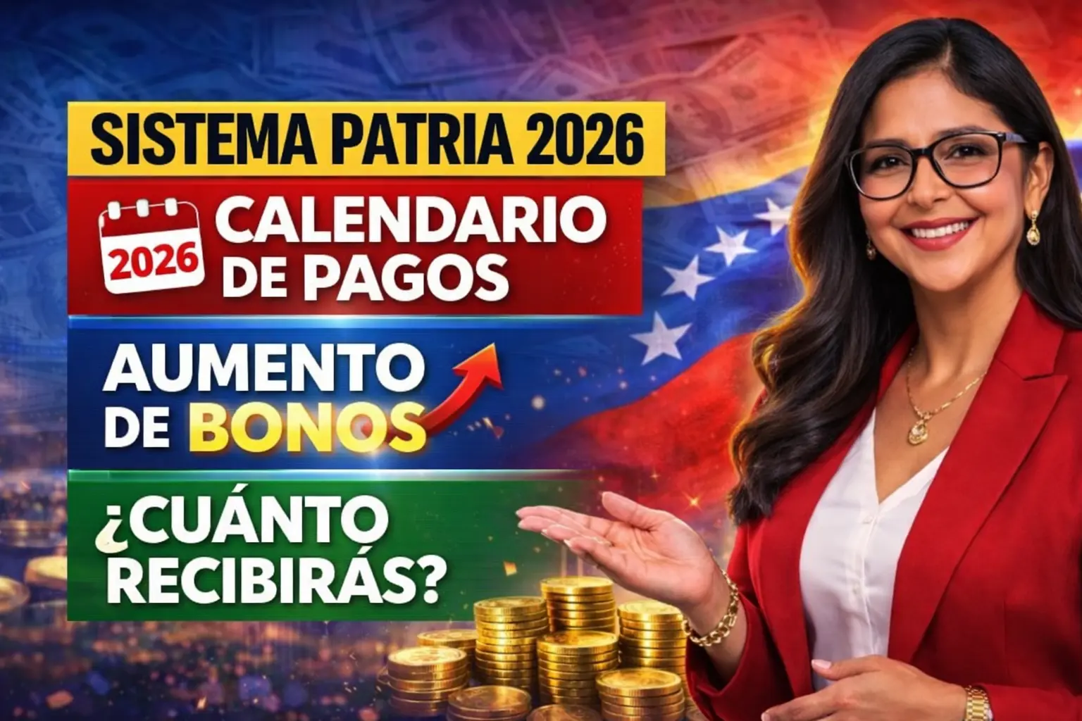 Sistema Patria 2026: calendario de pagos y cuánto aumentan los apoyos