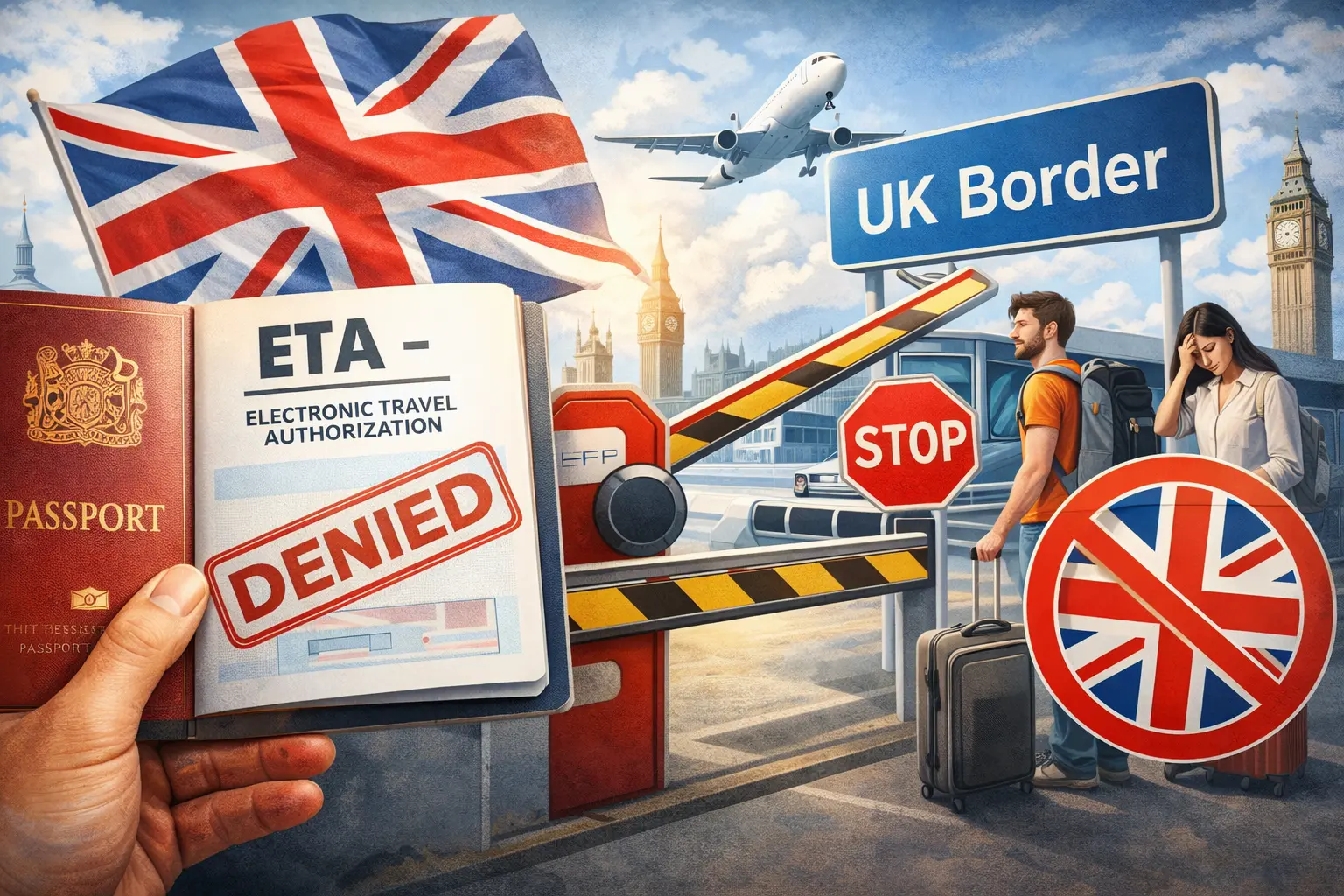 UK Border New Rules 2026 – Non-visa nationals will be barred from entering the UK without an ETA